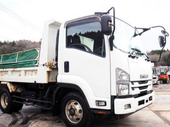 2018 ISUZU FORWARD 4X2 DUMP TRUCK 4HK1