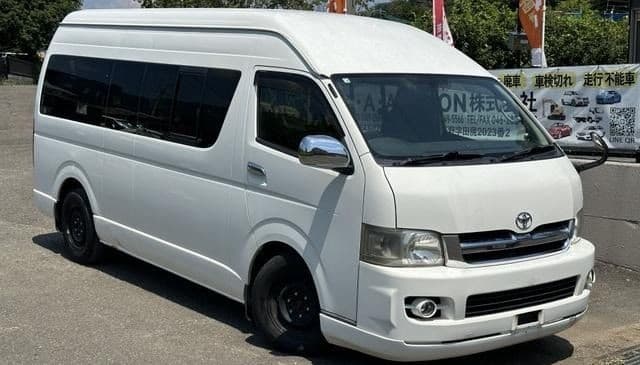 2007 TOYOTA HIACE 2KD-FTV 6 SEATERS