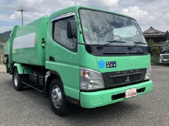 2009 MITSUBISHI FUSO CANTER 4X2 GARBAGE TRUCK 4M50